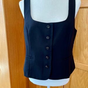 J Crew Scoopneck Vest in Drapey Crepe  10